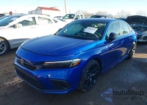 2024 Honda Civic Sport из США, поврежденный, VIN 2HGFE2F55RH589096